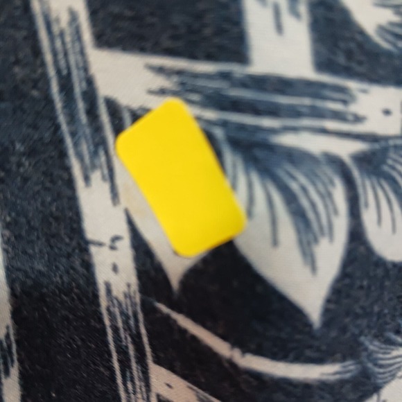 Puritan Mens‎ Size XL Blue Short Sleeve Floral Hawaiian Button Down Shirt - Picture 7 of 8